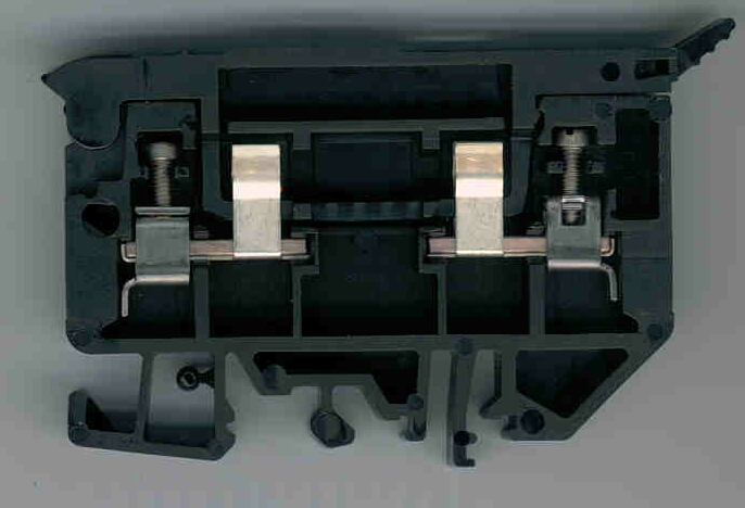 Allen-Bradley 1492-H6 4 mm Fuse Terminal Block Allen-Bradley 1492-H6 4 mm Fuse Terminal Block