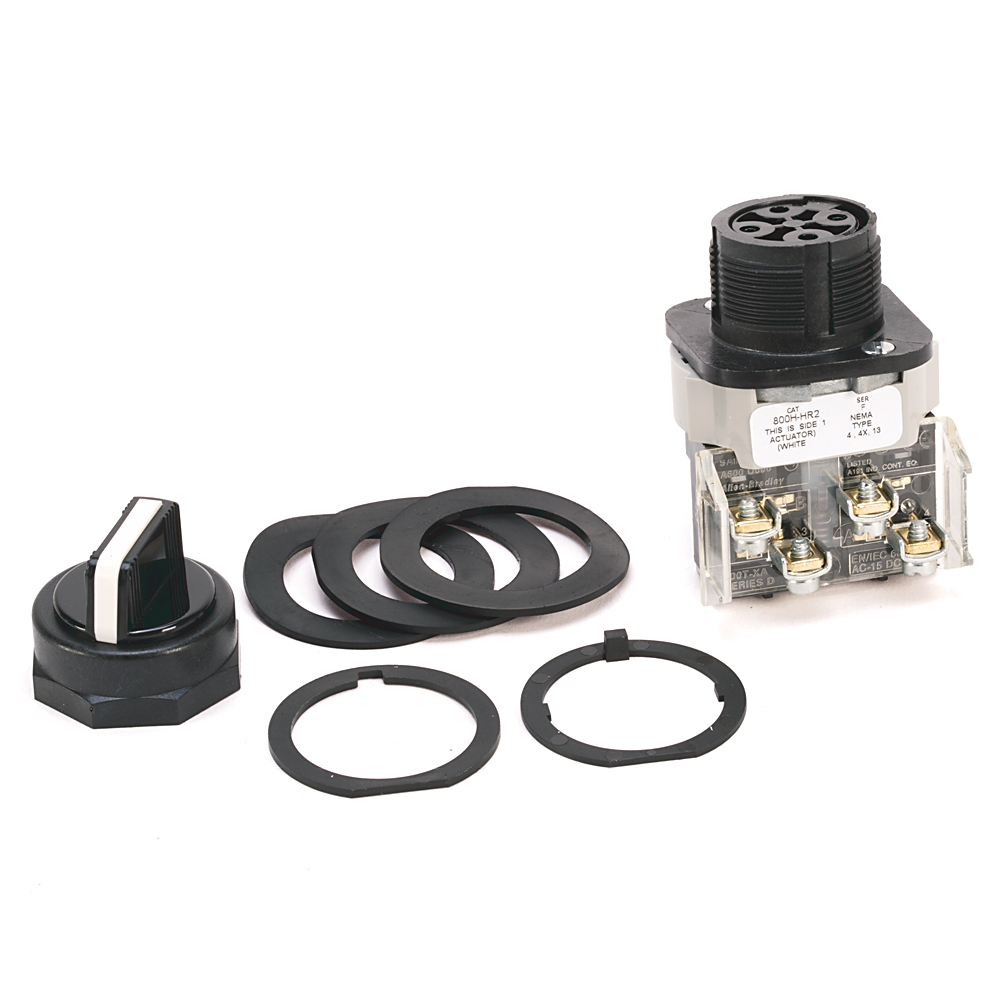Allen-Bradley 800H-HR4A 30 mm Selector Switch Push Button Allen-Bradley 800H-HR4A 30 mm Selector Switch Push Button