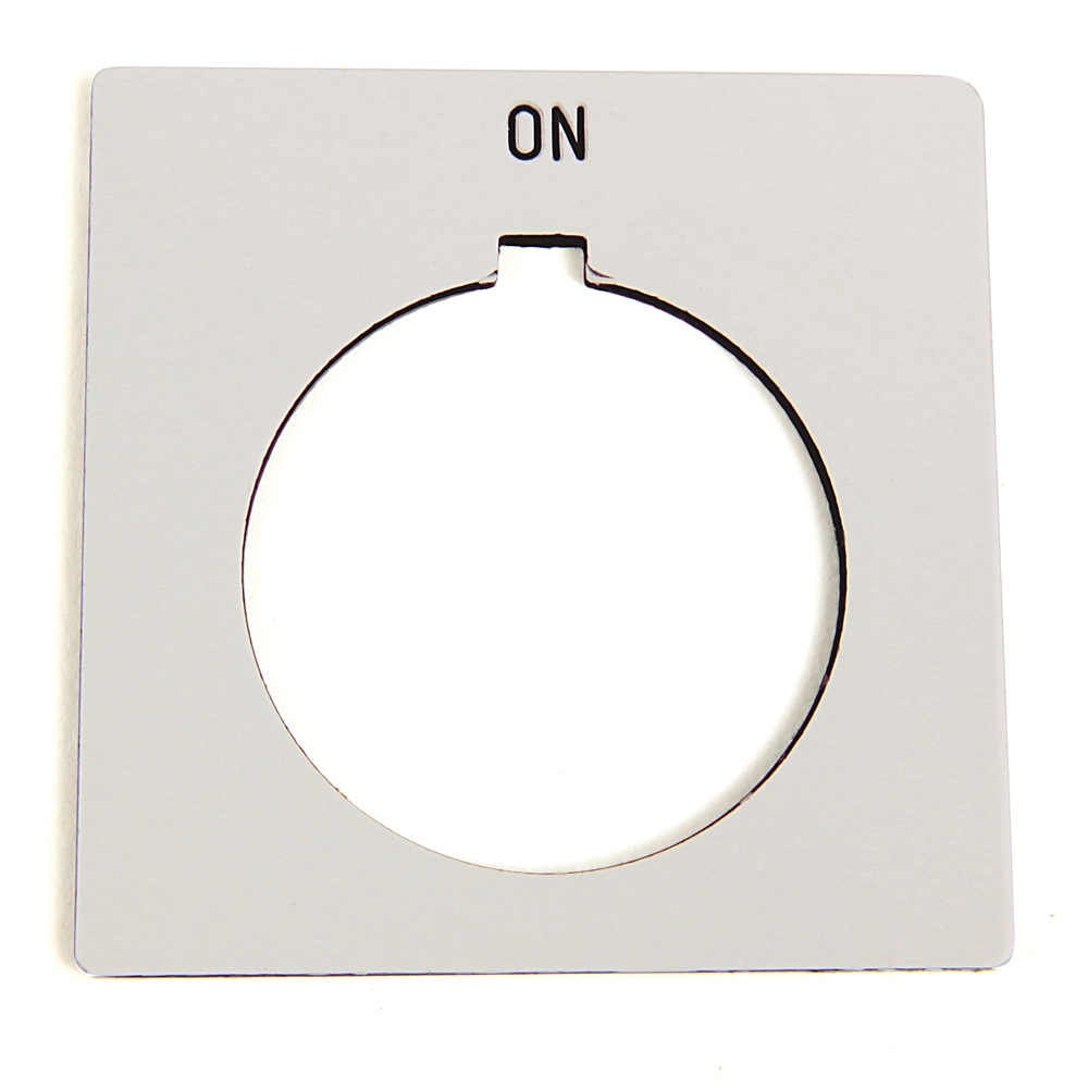 Allen-Bradley 800H-W518 30 mm Push Button Legend Plate Allen-Bradley 800H-W518 30 mm Push Button Legend Plate