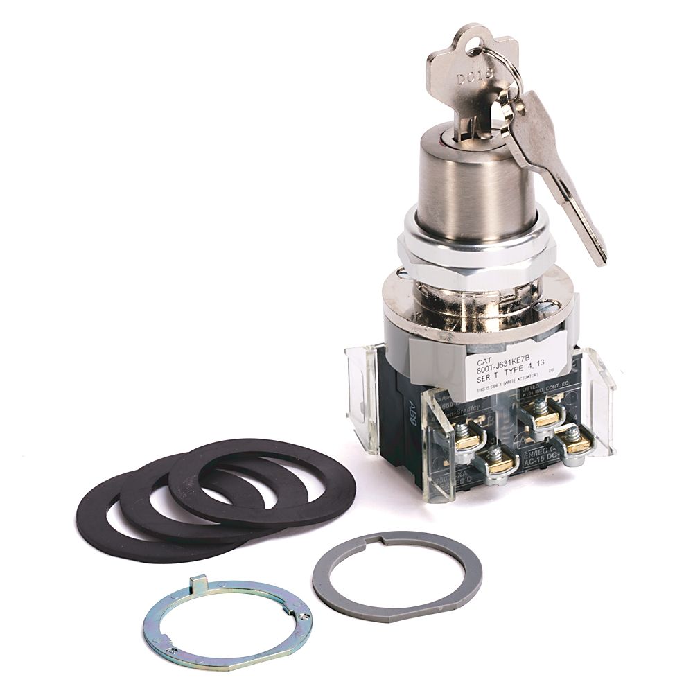 Allen-Bradley 800T-J631KE7 30mm Selector Swit Allen-Bradley 800T-J631KE7 30mm Selector Swit
