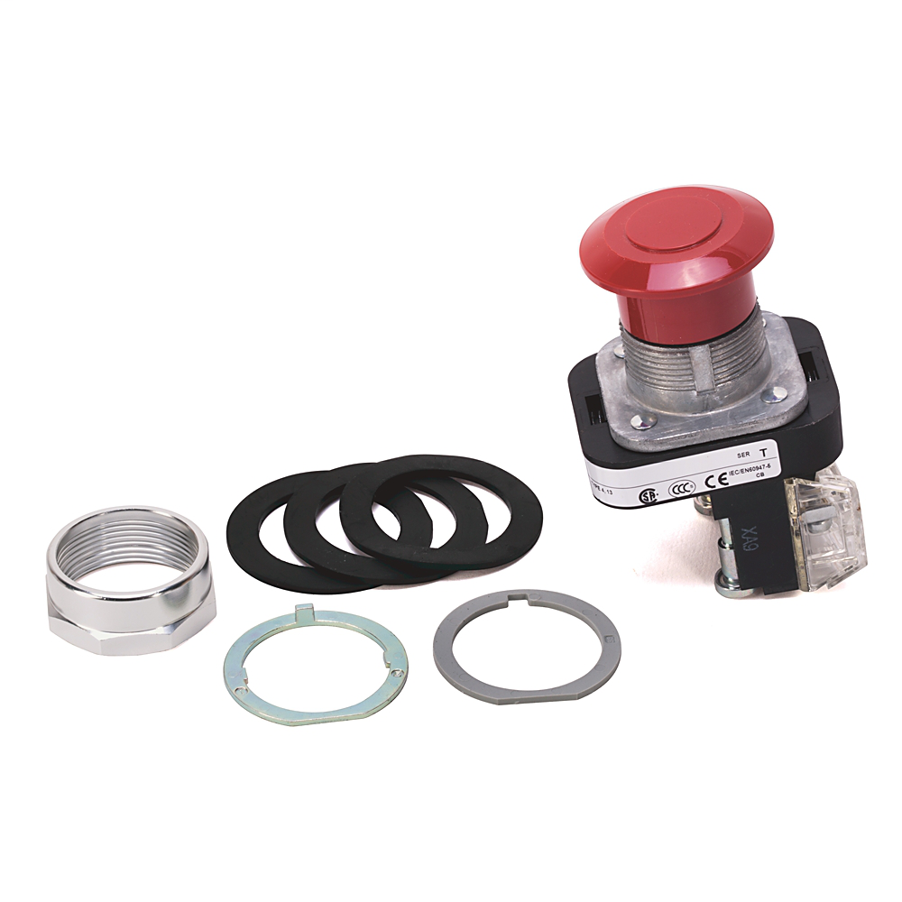Allen-Bradley 800TC-FX6D4 30 mm Push-Pull Device Push Button Allen-Bradley 800TC-FX6D4 30 mm Push-Pull Device Push Button