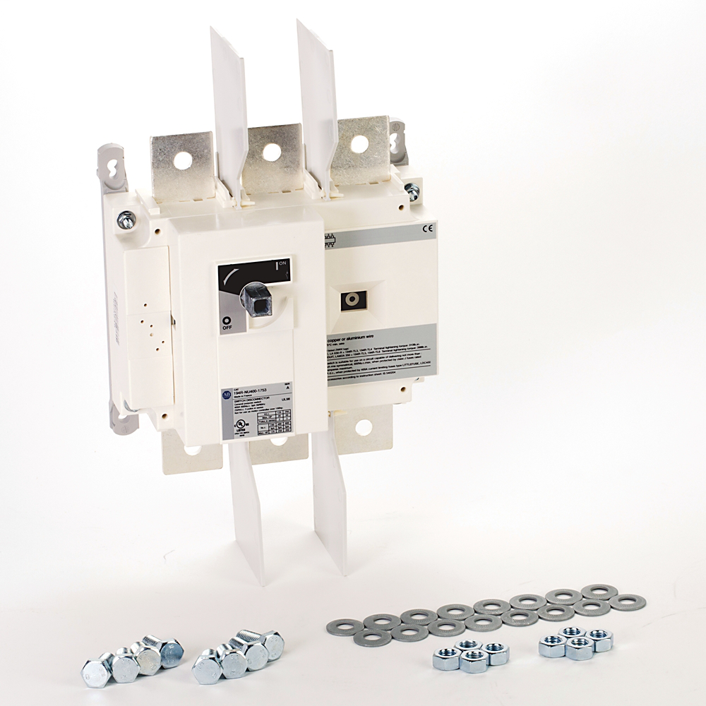 Allen Bradley 194R-NU400-1753 3-Pole 400 Amp NEMA Non-Fused Disconnect Switch Allen Bradley 194R-NU400-1753 3-Pole 400 Amp NEMA Non-Fused Disconnect Switch