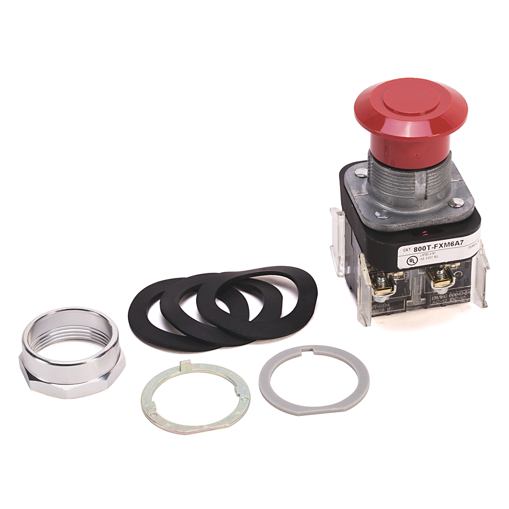 Allen-Bradley 800T-FXMQ10R 30 mm Push-Pull Device Allen-Bradley 800T-FXMQ10R 30 mm Push-Pull Device