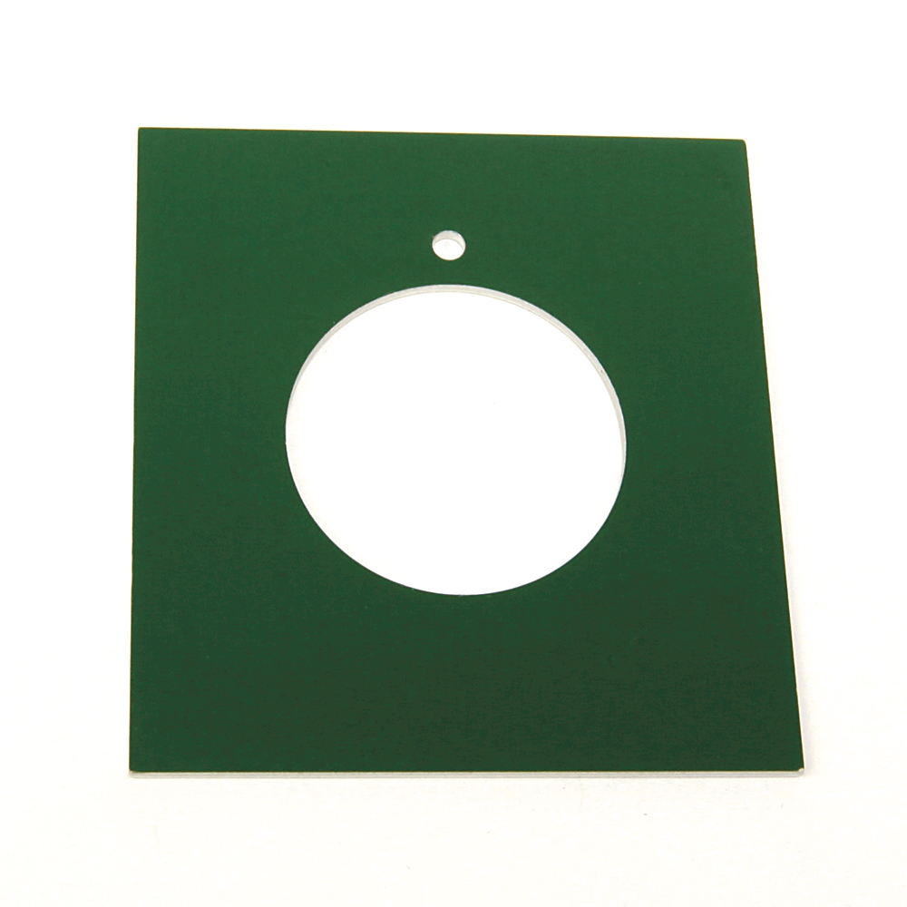 Allen Bradley 800H-Y136J Blank Jumbo Push Button Legend Plate Allen Bradley 800H-Y136J Blank Jumbo Push Button Legend Plate