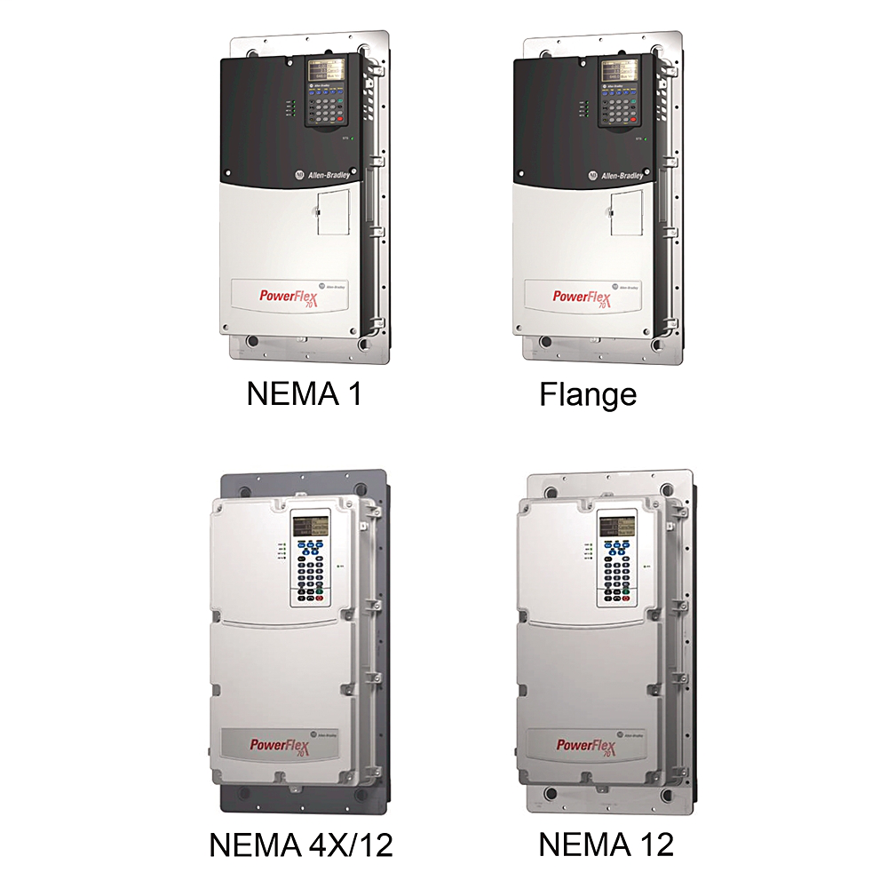 Allen Bradley 20AD065F3AYNANC0 PowerFlex 70 65 Amp at 50 Hp AC Drive Allen Bradley 20AD065F3AYNANC0 PowerFlex 70 65 Amp at 50 Hp AC Drive