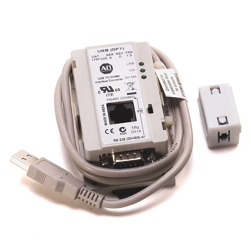 Allen-Bradley 1747-UIC SLC Usb to Dh-485 Converter Allen-Bradley 1747-UIC SLC Usb to Dh-485 Converter