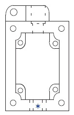 800H 7 & 9 Accessories, 3/4 in Dead End (See Photo)