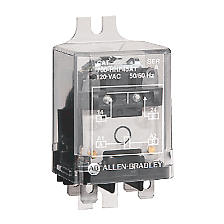 700-HHF General Purpose Flange Cover Power Relay, 25 Amp Contact, DPDT, 12V DC