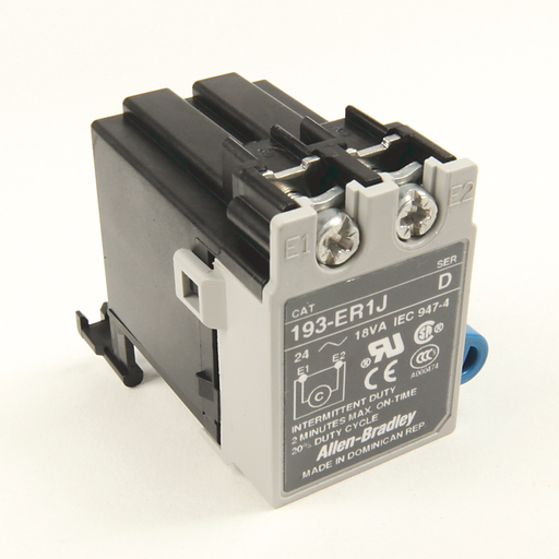 193, 193S E1 Plus & E3 Plus Solid State Overload Relay Accessories, Remote Reset Solenoid