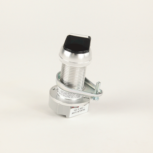 Hazardous Location Type 7&9 2 Pos. Cyl. Lock Sel. Switch, Standard Barrel Length, Spring Rtn fr/ Right, Key Removal - Left, D018 (Std. Key), 1 NO-1 NC