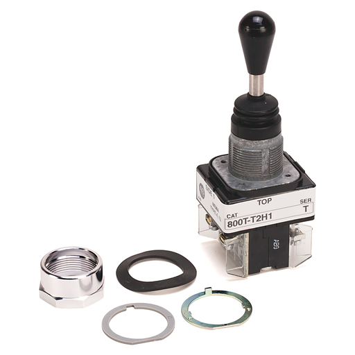 30.5mm Type 4/13 Toggle Switch, Two Way Toggle, Up&Down-Maint., 1 NC, 1 NC