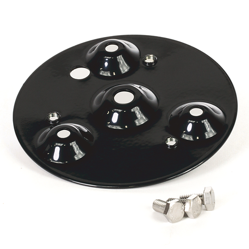 855 Round Beacon Accessories, , Rough Wall Plate