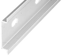 DIN Mounting Rail, Aluminum, 35mm x 7.5mm DIN Rail, 1 Meter (Pkg. Qty. 10)