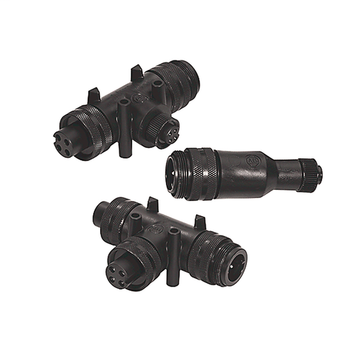 M35, 3-Phase Power Tee Reducing Drop M22, 4-pole, IP67, UL 4/12, NEMA 6P