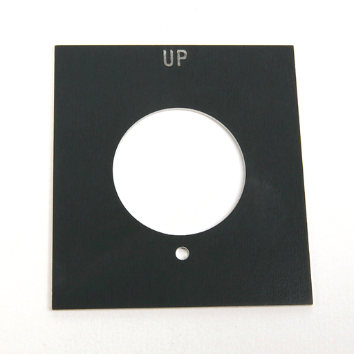 800H 7 & 9 Accessories, 800H 7 & 9 Legend Plates, Vertical, No Color Code, Standard, UP