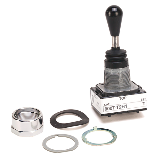 30.5mm Type 4/13 Toggle Switch, Two Way Toggle, Up&Down-Maint., No Contacts, No Contacts, No Contacts