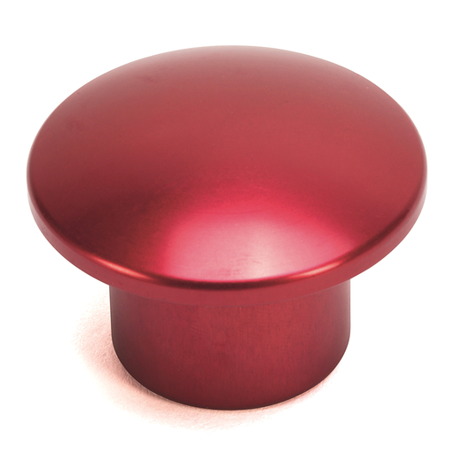 800T and 800H Accessories, Non-Illum. Padlocking Metal Mushroom Cap, Red