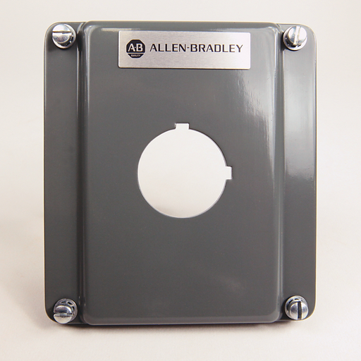 800T and 800H Accessories, Push Button Enclosure,Flush,1 Hole,Type 13,, Die Cast