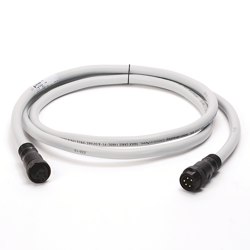 DeviceNet, Trunk End: Mini, Straight Female, Device End: Mini, Straight Male, Thick Media, Grey PVC