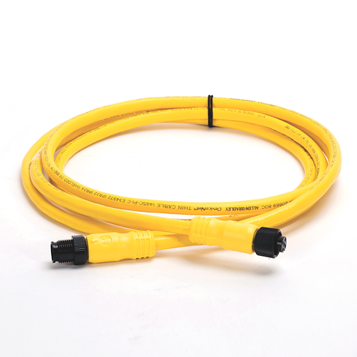 DeviceNet, Trunk End: Micro, Straight Female, Device End: Micro, Straight Male, Thin Media, Yellow CPE