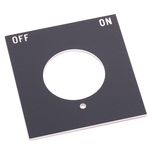 800H 7 & 9 Accessories, 800H 7 & 9 Legend Plates, Vertical, No Color Code, Standard, OFF-ON