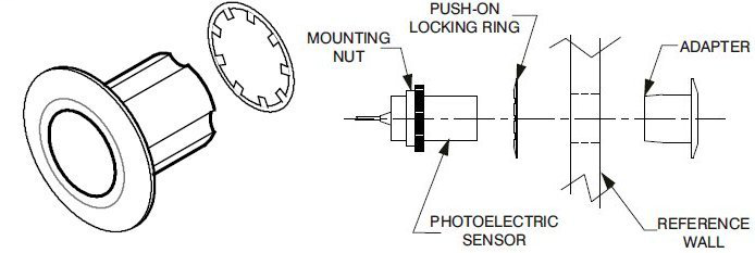 Allen-Bradley 60-2590 Flush Mounting Adaptor Allen-Bradley 60-2590 Flush Mounting Adaptor