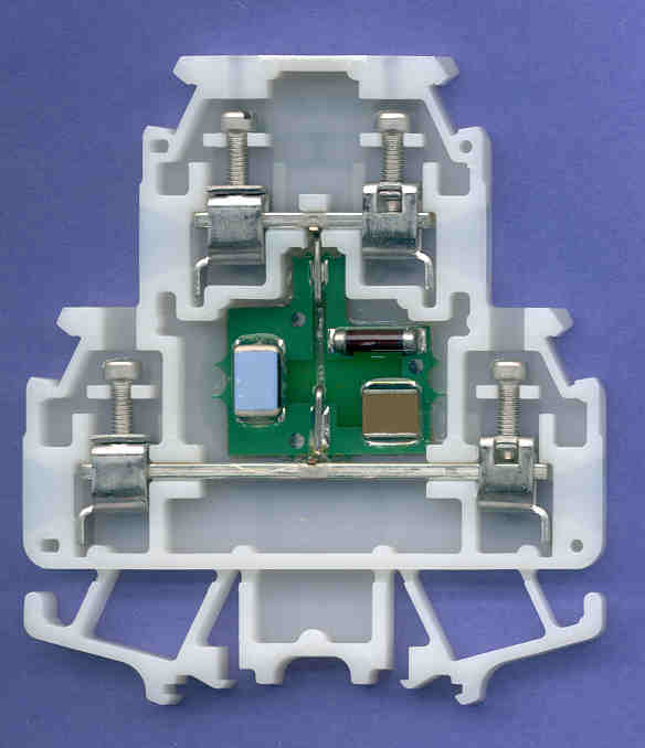 Product image for Block terminal surge suppressor 100O 240VDC