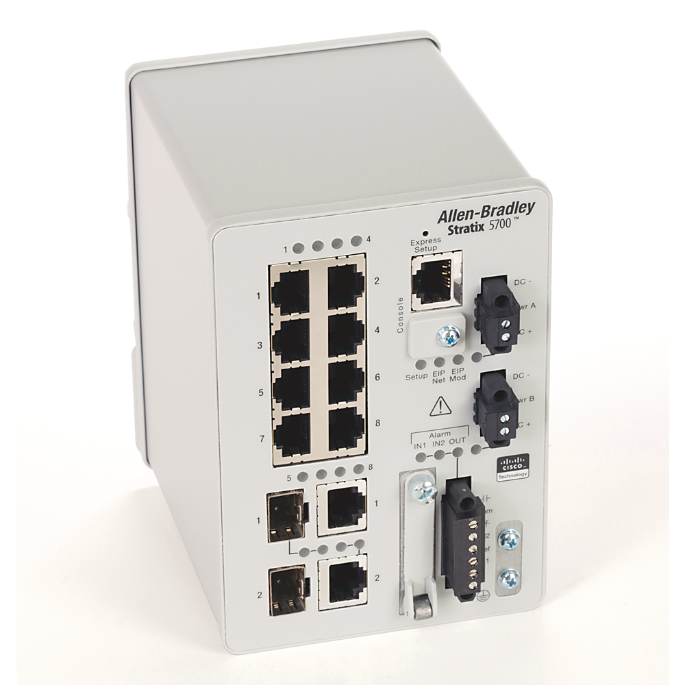 Allen Bradley 1783BMS10CGA Stratix 5700 10 port managed Switch