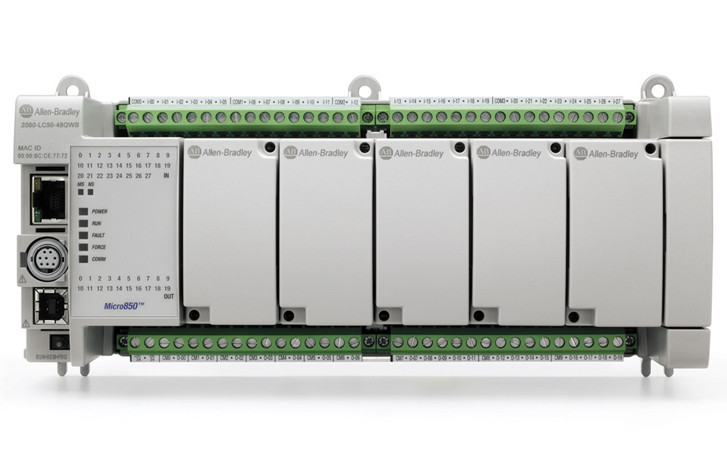 Product image for A-B 2080-LC50-48QWBK Micro850 48 I/