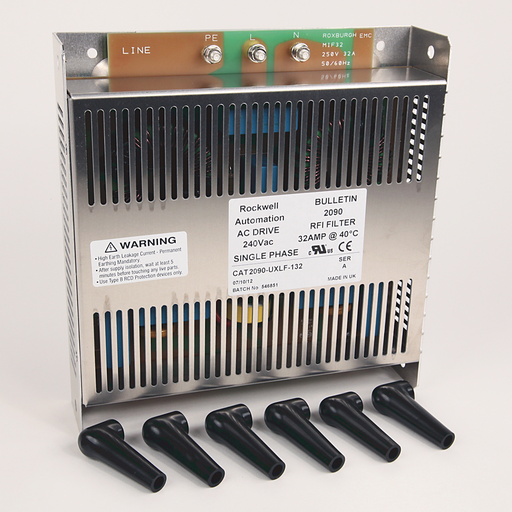 AC Line Filter,Ultra,23 Amps, 460V, 3 Phase.