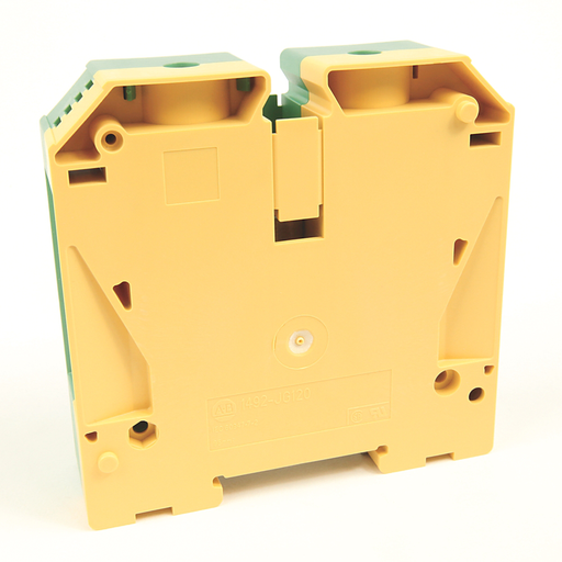 1492J IEC Terminal Block, OneCircuit FeedThrough Ground Block, 16 mm