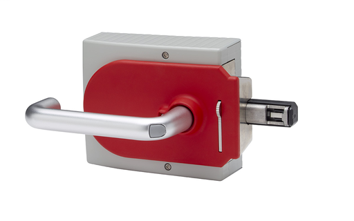 Handle Assembly, 442G Access Box, Left-Hinged Door, with Bolt Locking Mechanism