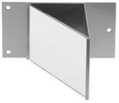 440L-AMIRR2, Glass corner mirror, 45° angle 0...30 m