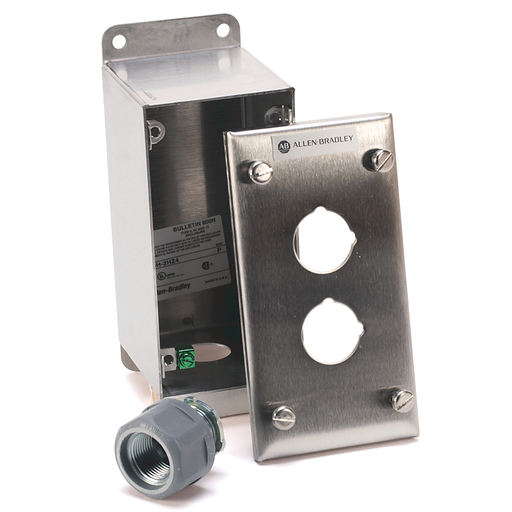 30mm Push Button Enclosure 800H PB - 800H-2Hz4
