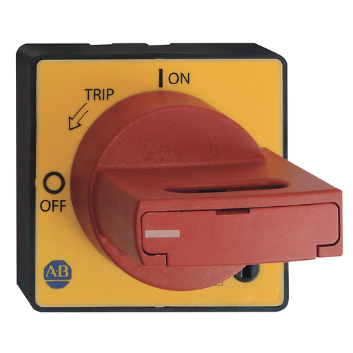 140M Accessories - C, RC, D, and F Frames, Door Coupling Handle, Red/Yellow