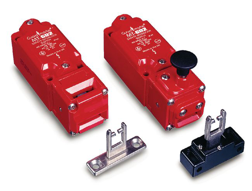 Tongue Switch - MT-GD2: Contacts(Safety and Aux): 2 Normally Closed, 2 Normally Open, BBM Preference: Break Before Make, Actuator: Fully-Flex, Model Type: Standard, Conduit Entry: 12-Pin M23