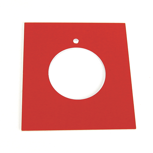 800H 7 & 9 Accessories, 800H 7 & 9 Legend Plates, Vertical, No Color Code, Standard, HIGH