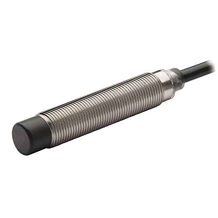 Proximity Sensor, 3-Wire DC Extended Range Standard Barrel, 8mm Diameter, Tubular:Nickel Plated BrassRectangular, Standard, 3mm Sensing Distance, Shielded, N.O., Sink (NPN) Output, PVC Cable