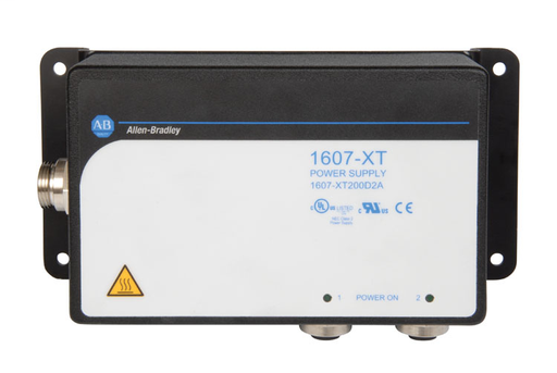 1607-XT OnMachine Power Supply, 200W (or two (2) 91 W outputs), 24 V DC, 2 Outputs, Wide Ranging, 90-264 V