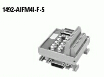 Fusible 4 Channel Analog IFM, 24V Blown Fuse Indicators and Test Points, 5 Terminals per Input, , , Analog Interface Module