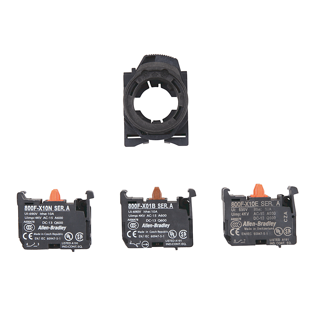 800F-PX21C - 800FC 1-, 2-, 3-Speed Contact Block Assemblies
