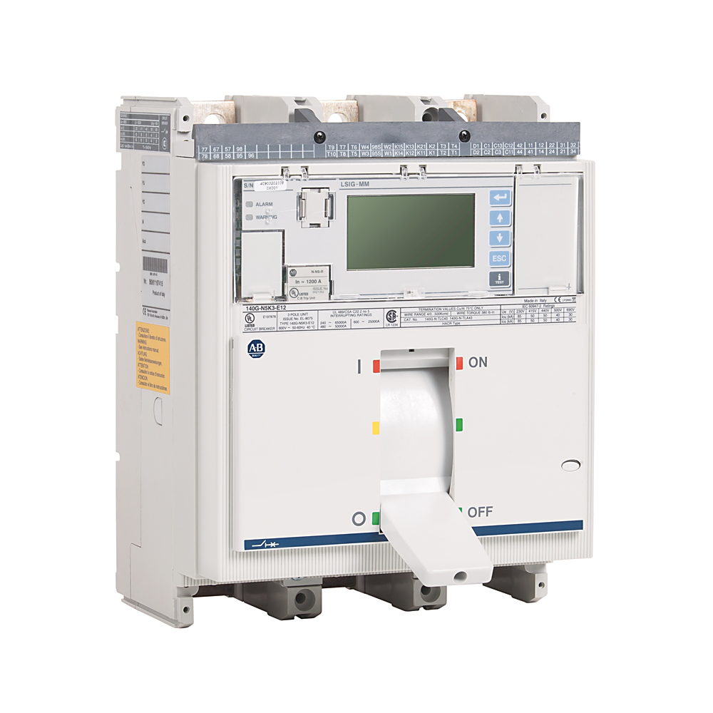 140G-N6I3-E12 - 140G Molded Case Circuit Breakers & Molded Case Switch