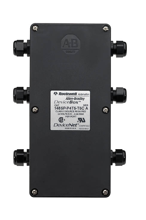 1485P-P8T5-T5-EF - 1485 DeviceNet Connectors and DevicePorts