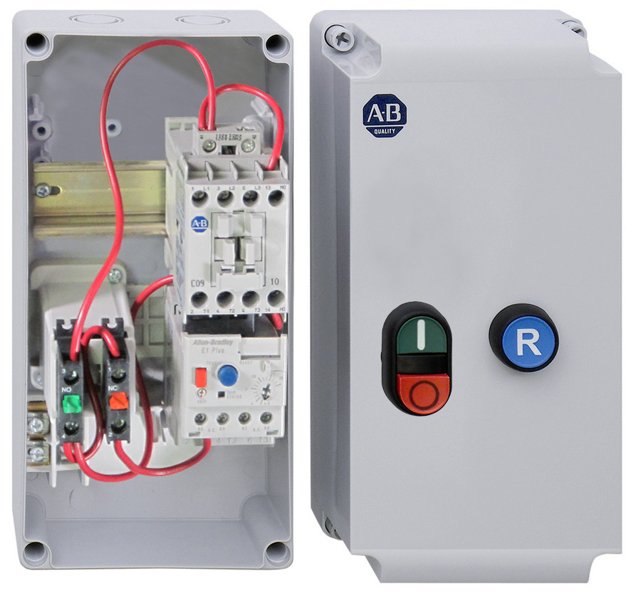 109-C23LDE1D-3-7 - 109C IEC Enclosed Non-reversing Non-Combination Starter - Plastic Enclosure
