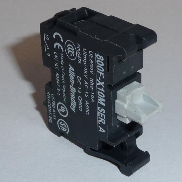 800F-X10M - 800F Contact Blocks