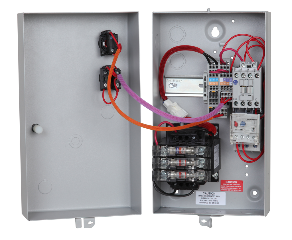 109-C37AD-OLR - 109 IEC Enclosed Type 1 Starters with Snap-together