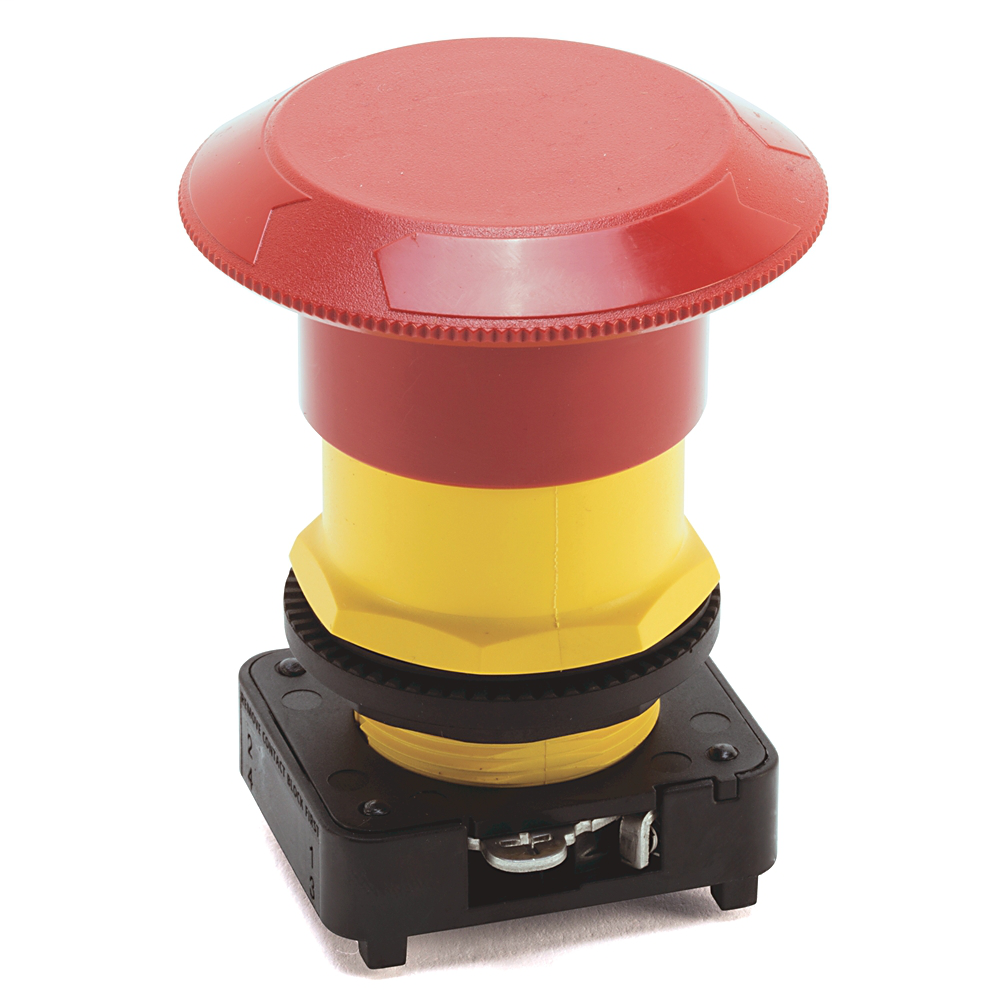 800H-TFRXJET6D2 - 800H Non-Illuminated Trigger Action E-Stops