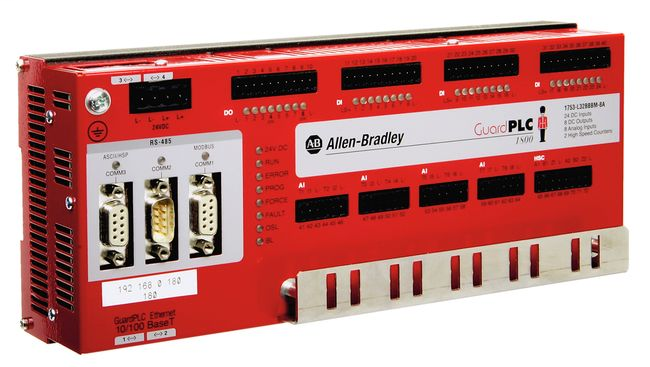 GuardPLC 1800 Safety Controller, Modbus RTU Slave