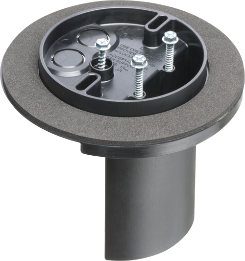 Screw-On L-Shaped Vapor Box for Fans and Fixtures
