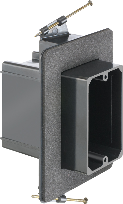 Nail-On Non-Metallic Vapor Box for Devices (Double Drywall)